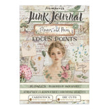 Stamperia Paper, Printed Art Junk Journal Focus Points, A5 - Flowers And Poems
