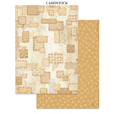 Stamperia Paper, Printed Art Junk Journal Focus Point, A5 - Cozy Family