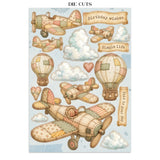 Stamperia Paper, Printed Art Junk Journal Focus Point, A5 - Cozy Family
