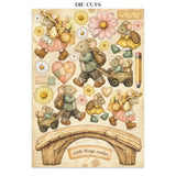 Stamperia Paper, Printed Art Junk Journal Focus Point, A5 - Cozy Family