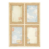 Stamperia Paper, Printed Art Junk Journal Focus Point, A5 - Cozy Family