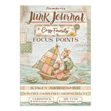 Stamperia Paper, Printed Art Junk Journal Focus Point, A5 - Cozy Family