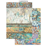 Stamperia Paper, Printed Art Junk Journal Focus Point, A5 - Furry Friends 2