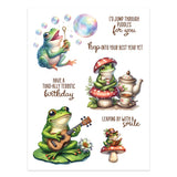 Spellbinders  Embellishment, Little Leaps Rub-On Sheets