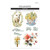 Spellbinders  Embellishment, Spring Blessings Rub-On Sheets