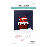 Spellbinder Die, Chimney Caper Clear Stamp & Die Set