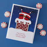 Spellbinder Die, Chimney Caper Clear Stamp & Die Set