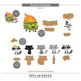 Spellbinder Die, Merry Mayhem Stamp & Die Bundle
