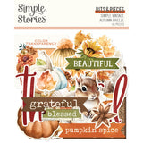 Simple Stories Embellishment, Bits & Pieces - Simple Vintage Autumn Breeze