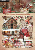 SL Embellishment, Transparent Stickers, Elements & Texts - Cottage Christmas