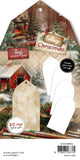 SL Paper, White Tags - Cottage Christmas