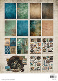 SL Design Paper - Cardmaking Pad,  Gearhead Workshop Essentials 28 Sheets