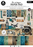 SL Design Paper - Cardmaking Pad,  Gearhead Workshop Essentials 28 Sheets