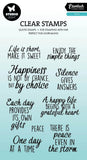 Studio Light Stamp - Quotes - Peace Essentials