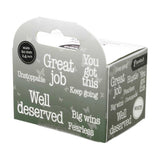 SL Embellishment, Clear Stickers White - Big Wins Essentials 5 Meter