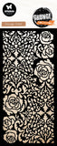 SL Stencil,  Grunge Collection - Vintage roses