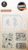 SL Stamp & Dies,  Grunge Collection - Tag & Tickets