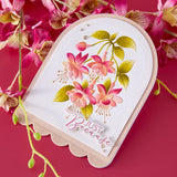 Spellbinders Embossing Folder, Magical Fuchsia