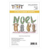 Spellbinders Stamp, House-Mouse Holiday - Noel