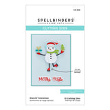 Spellbinders Die, Tinsel Time Collection - Dancin' Snowman