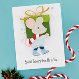 Spellbinders Die, Dancin' Christmas - Dancin' & Giftin' Mouse