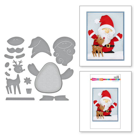 Stampendous, Holiday Hugs - Santa Hugs