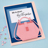 Spellbinders Die, Designer Purse