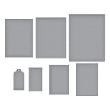 Spellbinders Die, Die, Happier Hour - Linear Touch Rectangles and Tag