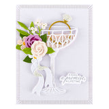 Spellbinders Die, Die, Happier Hour - Linear Touch Rectangles and Tag