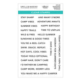 Spellbinders Stamp, Summertime Sentiments