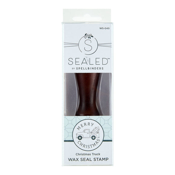 Spellbinders Tool, Wax Seal Stamp - Christmas Truck
