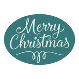 Spellbinders Tool, Wax Seal Stamp - Merry Christmas Oval