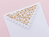 Crafters Companion Die, Sara Signature Antique Lace - Vintage Envelope