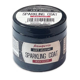 Stamperia Mixed Media, Art Stories Sparkling Coat, Black Texture