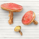 Stamperia Mould, A5 Silicone, Whispering Woods - Mushrooms 3D