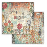 Stamperia Paper, 12X12 Paper Pad, Furry Friends