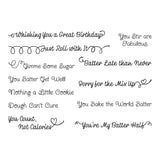 Spellbinders Stamp, Sugared Expressions Set by Tina Smith