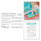 Spellbinders Stamp, Sugared Expressions Set by Tina Smith