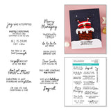 Spellbinder Stamp, Joy-ish Sentiments Set