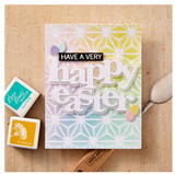 Hero Arts Die -  Hero Arts Happy Easter Stamp & Cut XL