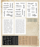 StudioLight Embellishment, Sticker Paper Pad Sentiments - Sweet Bee Memories