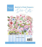 Marianne Design Embellishment, A6 Die Cuts - Mattie's Pink Flowers