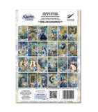 3Quarter Designs Paper, Grunged Baroque - Tuck N Play Cards