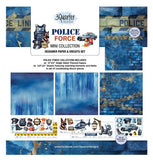 3Quarter Designs Paper, Police Force - Mini 12x12 Collection