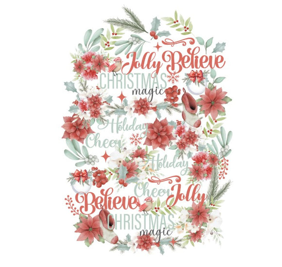 Uniquely Creative Embellishments, Mint & Mistletoe - Creative Cuts