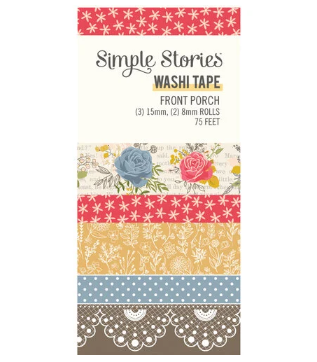 Simple Stories Embellishment - Front Porch Collection - Washi Tape