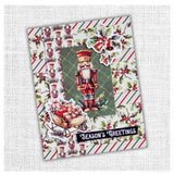 Paper Rose Card Kit, Christmas Tree Farm -  Papercuts Cardmaking Kit