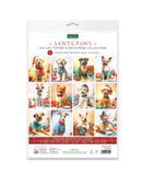 Katy Sue Embellishment, Santa Paws Die Cut Topper & Decoupage Collection