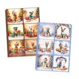 Katy Sue Embellishment, Santa Paws Die Cut Topper & Decoupage Collection
