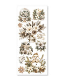 Ciao Bella Embellishment, Transparent Adhesive Sheets 5/Pkg - Toy Shop